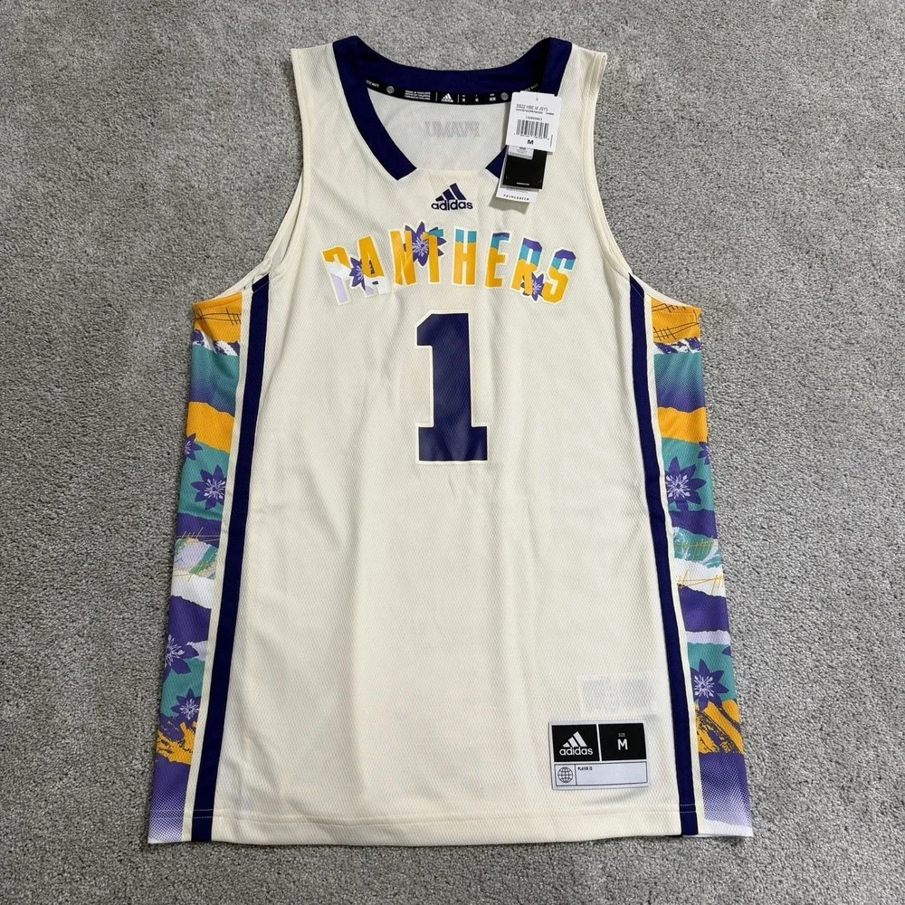 Adidas Prairie View A&M‎ Honoring Black Excellence Basketball Jersey Mens Sz M
